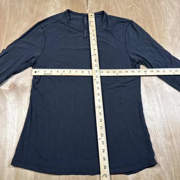 Lululemon Mens Size Small Black Long Sleeve Shirt - Picture 4 of 6